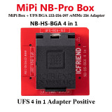 CFRIEND MIPITESTER / MiPi NB Pro Box + UFS 153, UFS 297, UFS 254 eMMC 254 Soctet