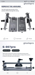Gtoolspro G-007 Pro Heating-free mobile phone for iPhone X - iPhone 13 Pro Max Screen Opening Tool