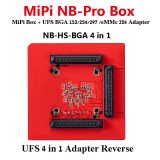 CFRIEND MIPITESTER / MiPi NB Pro Box + UFS 153, UFS 297, UFS 254 eMMC 254 Soctet