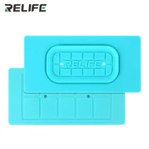 RELIFE Anti-slip Heat-resistant Silicone Pad Universal 7-inch Curved Screen Separator Protective Phone Repair Mat Rl-004SA