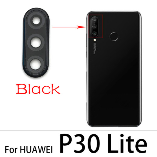 Original Rear Camera Glass Lens With Cover Frame Holder For Huawei P30 Lite P30 Pro Glass Lens With Repair Tools