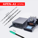 AIFEN-A3 Soldering Station Compatible JBC Soldering Iron Tips T210/T245/T115 Handle 120W Electronic Welding Rework Station tool