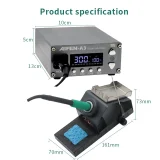 AIFEN-A3 Soldering Station Compatible JBC Soldering Iron Tips T210/T245/T115 Handle 120W Electronic Welding Rework Station tool