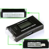 Digital LCD Display PC Computer 20/24 Pin LCD Power Supply Tester Check Quick Bank Supply Power Measuring Diagnostic Tester Tool