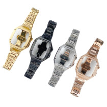 watch gold chain strap