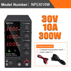 WANPTEK NPS3010W 30V 10A Adjustable DC Power Supply