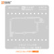 Amaoe Xiaomi 12S Pro middle layer tin planting mesh/Xiaomi 12S Ultra/middle layer steel mesh