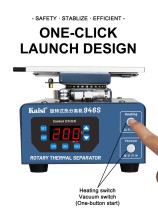 Kaisi 946S MAX Rotating LCD Glass Touch Screen Separator Machine For iPhone Samsung Curved Screen Quick Separation Repair