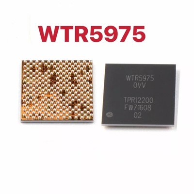 WTR5975 0VV  Frequency Control IC RF Transceiver IC Chip for iPhone 8 X  (used)    Renovation