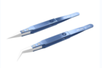 RELIFE RT-11C RT-15C RT-11E RT-15E precision titanium alloy ceramic straight tweezers bending tweezers