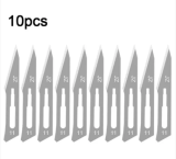 11# 23# Carbon Steel Blades + 1pc Handle Scalpel DIY Cutting Tool PCB Repair Knife