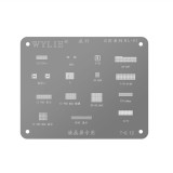 WYLIE WL-01 Display Touch IC Stencil for 6s 6s p 7 8 Plus X XS MAX 11Pro 12 Pro Max 12 Mini LCD Touch Screen IC Repair