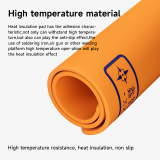 XINZHIZAO Heat insulation pad High temperature resistance, anti-static, super large, thick 500*350*5MM