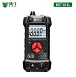 BST-831L Digital Mini Multimeter AC/DC Electrical Instruments Tester Auto Multimetro True Rms Transistor NCV Multi Meter