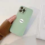 Upgraded version of the frosted glass phone case for iPhone