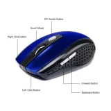 RYRA 2.4GHz Wireless Mouse Adjustable DPI Mouse 6 Buttons Optical Gaming Mice Gamer Wireless Mice With USB Receiver For Computer