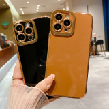 Copy 6D electroplating is suitable for Apple 13/12 mobile phone case iphone11/XR all-inclusive protective cover 7P fine hole soft shell