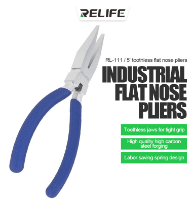 Flat Nose Pliers - Small Narrow