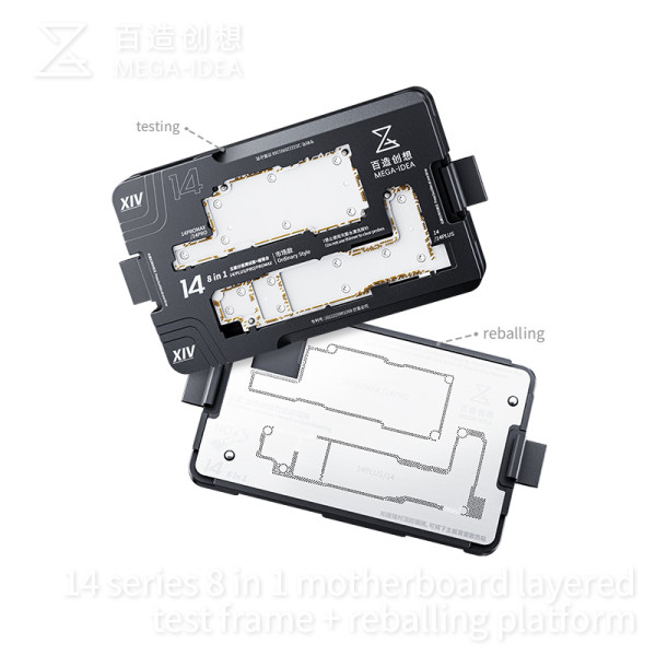 Qianli MEGA IDEA Iphone 14 series 8 in 1 motherboard layered test stand