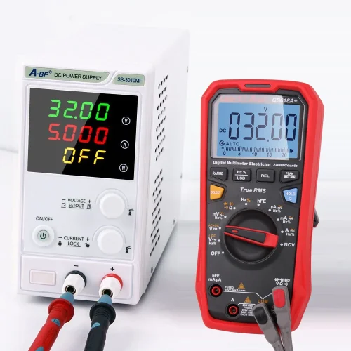 Wanptek 0-30V 5A Adjustable DC Power Supply – 3-Channel Lab Bench SMPS W/ USB Fast Charge
