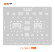 Amaoe IP14-A16/A15 for IP14/Plus/Pro/Max- 0.12 mm stencil