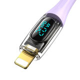 USAMS 20W Fast Charge PD Digital Display Data Cable for  ip Charging Cable Aluminum Alloy