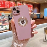 Applicable to iPhone 13 ProMA electroplating TPU mobile phone case CD pattern leakage label Apple 12 all-inclusive lens 11 protective cover