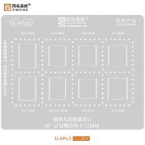 Amaoe AP-CPU  APU3 ram stencil -0.12MM