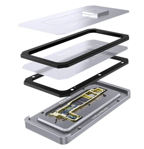 Aixun Z14 4 IN1 Motherboard Middle Frame Planting Tin Platform For iPhone 14-14Pro MAX BGA Reablling Stencil Soldering Fixture