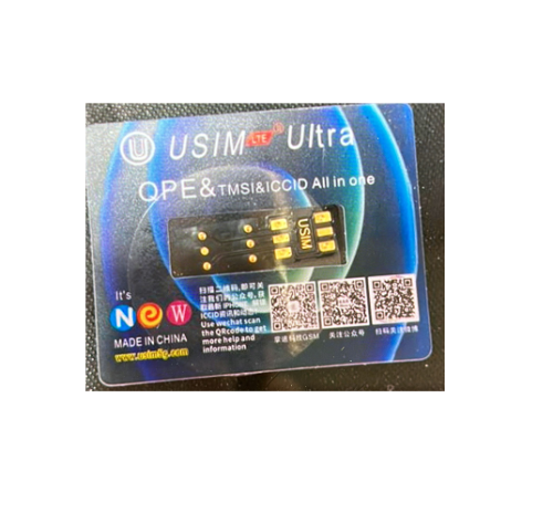 USIM Ultra QPE paste Apple mobile phone US version black solution triple network 5G telecom mobile Unicom iphone13promax\14pro\13\12\14\se3 automatic perfect unlock esim