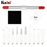 Kaisi 310 Multifuntion Pry Crowbar IC Chip Repair Thin Blade Tools Set For iPhone Motherboard CPU Chip Face ID Dot Matrix Repair