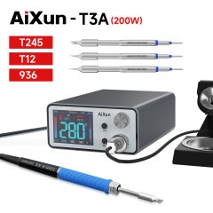 AiXun T3A Intelligent Digital Soldering Station Electric Welding Station For T12 handle