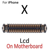 LCD /Touch Screen Display FPC connector  On Motherboard  For iPhone