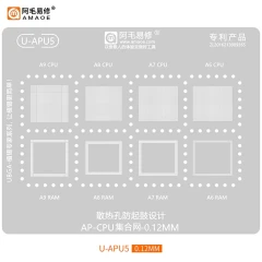 AMAOE Yixiu Apple CPU Tin Steel Network A16/A15/A14/13/A12/A11/A10 U-APU