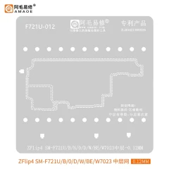 Applicable to Samsung ZFLIP4 mid-layer tin planting network SM-F721U/B/n/0/d/w/be/w7023 A Mao Yixiu