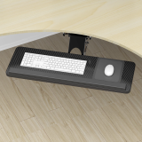 Keyboard bracket ergonomic desk drawer slide rail keyboard computer desktop extension mouse tray rotating bracket
