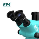 RF4 Good Quality Synchronous Zoom High Temperature Resistant Large Chassis 144LED Stereo Magnification Microscope RF6565-PO4