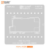 AMAOE P60Pro middle layer tin planting mesh is suitable for Huawei P60Pro motherboard middle frame steel mesh