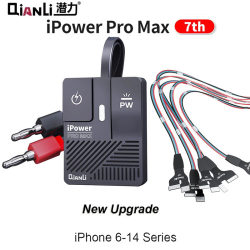 Qianli 7th ipower Pro max one-button boot Apple motherboard repair power cord supports i6-14pm series