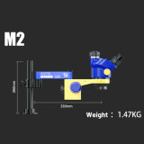 MECHANIC MOS-M2/M3 Microscope Arm Stand Zoom 6X to 45X Adjustable Articulating Arm microscope holder