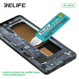 RELIFE RL-087 Multi-function Disassembly Blade Ultra-thin Steel Opening Pryer Teardown Piece Edge Screen Dismantling Piece Set