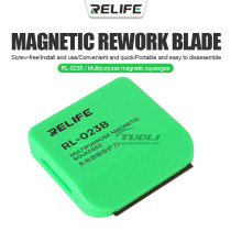 RELIFE RL-023B Multi-purpose Magnetic Squeegee for Mobile Phone Repair High Hardness LCD Screen Disassembly Glue Removal Tool