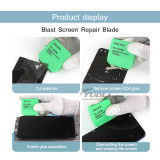RELIFE RL-023B Multi-purpose Magnetic Squeegee for Mobile Phone Repair High Hardness LCD Screen Disassembly Glue Removal Tool