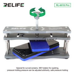 RELIFE RL-601S Pro Safety Pressure Special Retaining Caulking Repair Fixture Holding For Curved Edge Phone Repair Tools