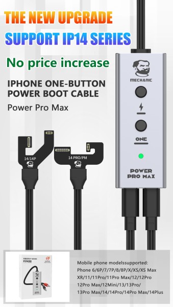 Mechanic Power Pro Max Boot Cable For iPhone 6-14 Pro Max