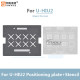 AMAOE U-HIU2/3 BGA Reballing Stencil for HUAWEI Hi3690/80/3670/36A0RAM/Hi9500/CPU Magnetic Tin Planting Steel Mesh