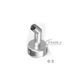 Curved nozzle for 861 series and 2008 series hot air gun station