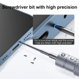 QIANLI MEGA-IDEA 2D Throne Disassembly Screwdriver Set for Mobile Phone High Precision Aluminum Alloy Non-slip Screwdriver