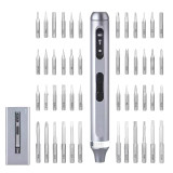 50 in 1 Rechargeable Cordless Power Screw Driver KitPrecision Electric Screwdriver Set