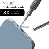WYLIE 1/4 Pcs precision 3D screwdriver Torx T2 Y0.6 Pentalobe Phillips Magnetic bolt driver for phone repair professional tools